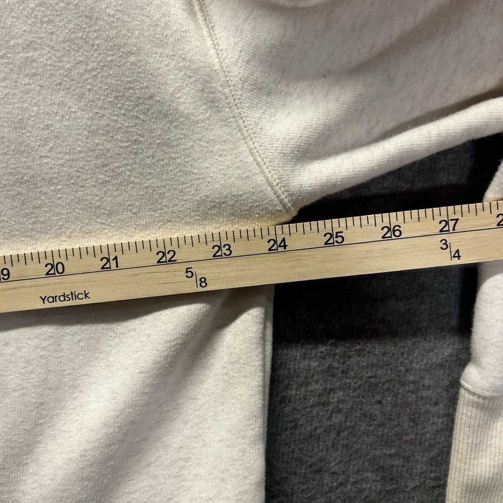 Athleta Cozy Karma Recover Full Zip Jacket Heather Cream Rose Gold SIZE Medium - Picture 6 of 9
